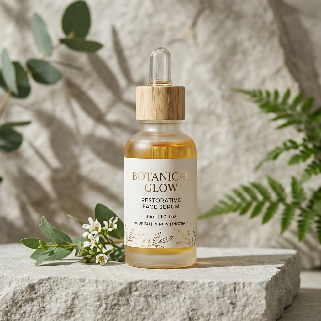 Botanical Glow Restorative Face Serum
